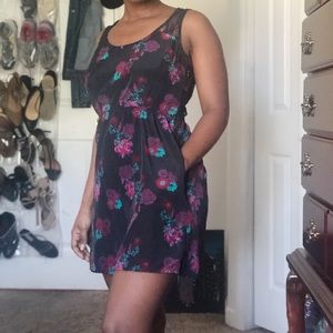 Floral and Lace Dress